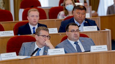 Заседание Законодательного Собрания Оренбургской области